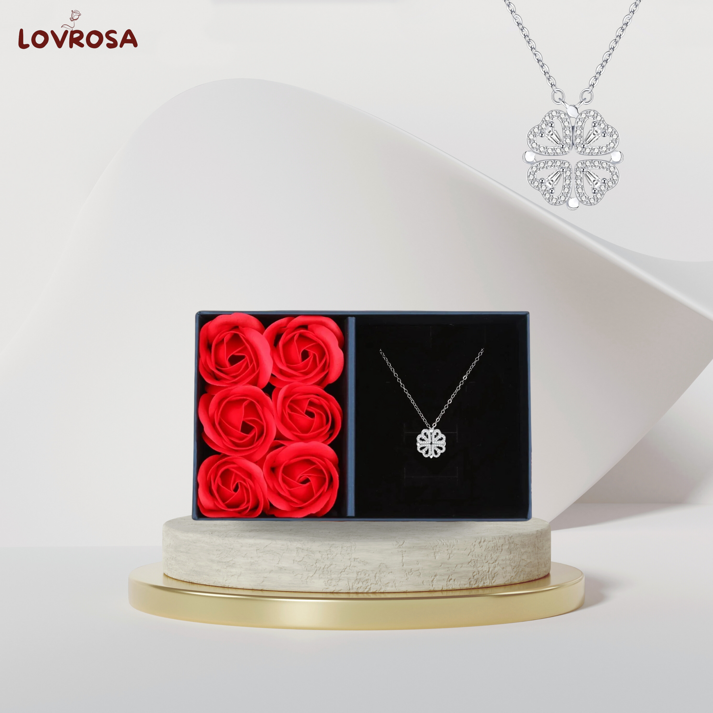 Eternal rose jewelry box